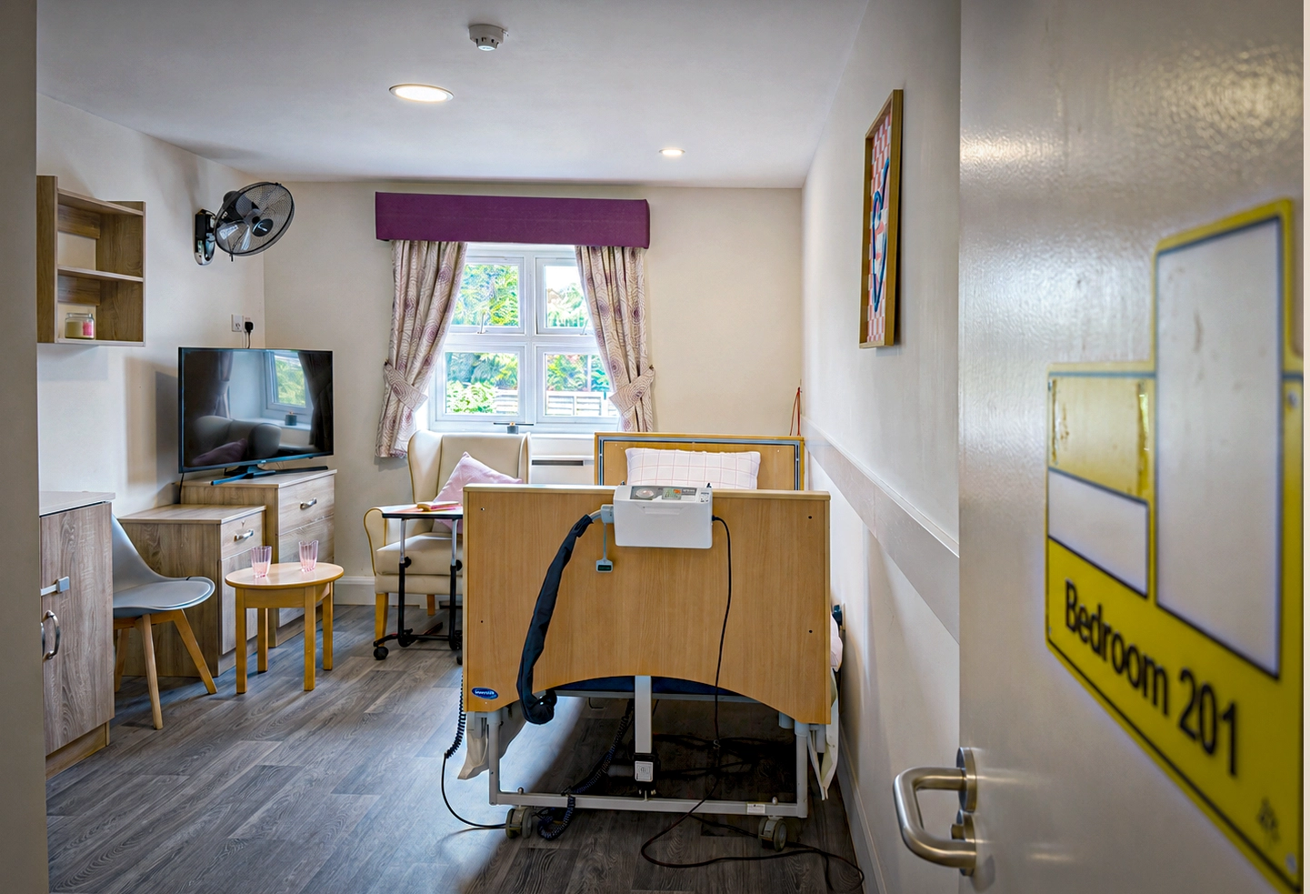 Ashbrook Nursing Home setting